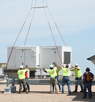 Hartford Helicopter HVAC Lift