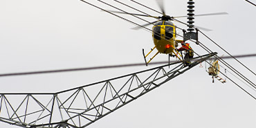 Hartford Helicopter Transmission Line Maintenance