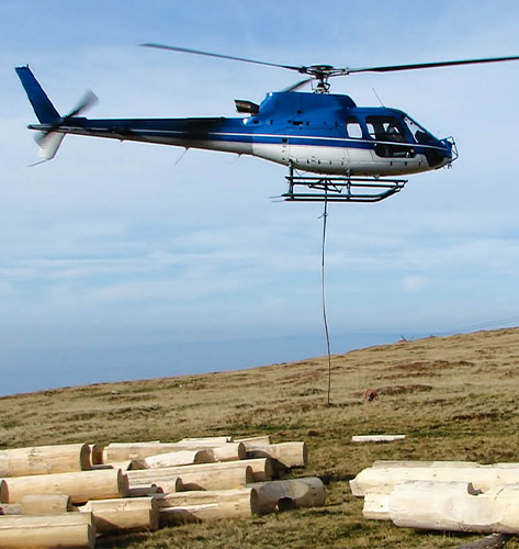 Hartford Helicopter Logging