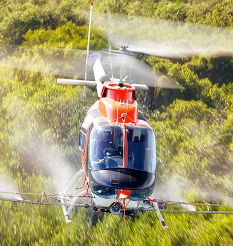 Hartford Helicopter Wet and Dry Spreading