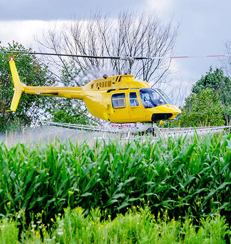 Hartford Helicopter Agriculture Spread